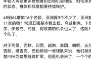 历史世界杯出线最少积分（揭开历史最低积分出线之谜，从重庆奇迹中寻找答案）